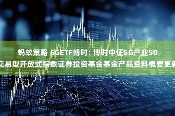 蚂蚁策略 5GETF博时: 博时中证5G产业50交易型开放式指数证券投资基金基金产品资料概要更新