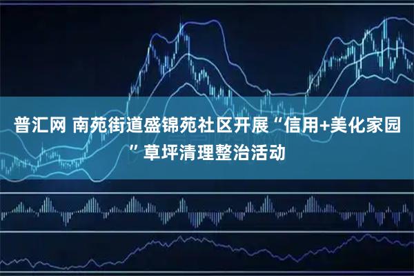 普汇网 南苑街道盛锦苑社区开展“信用+美化家园”草坪清理整治活动